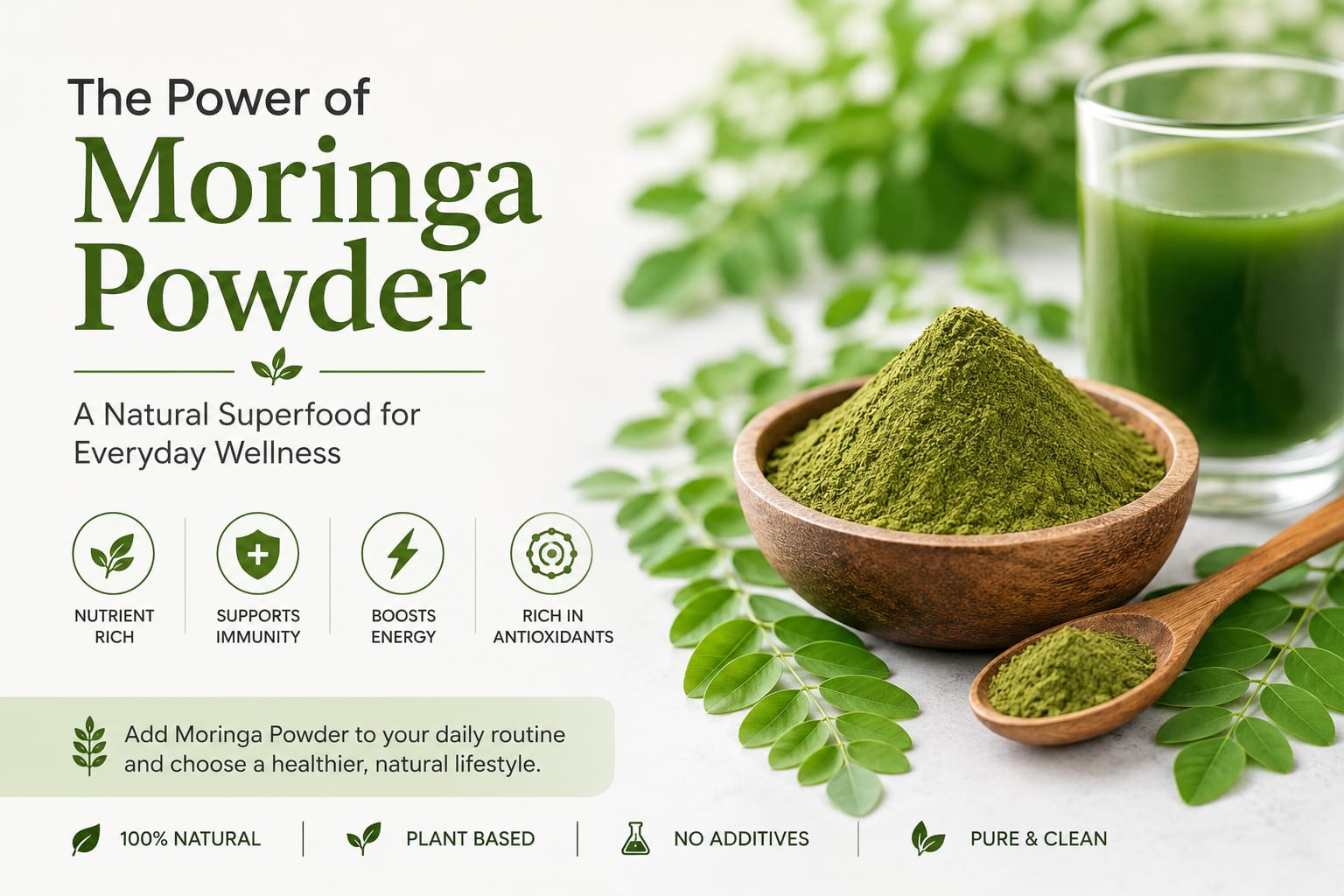 Moringa Powder: Benefits, Uses &amp; How to Add It to Your Daily Routine