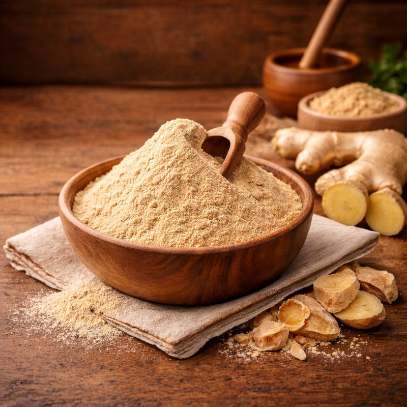 Ginger Powder (Zingiber officinale) – 100% Natural | Digestion, Immunity & Detox Support