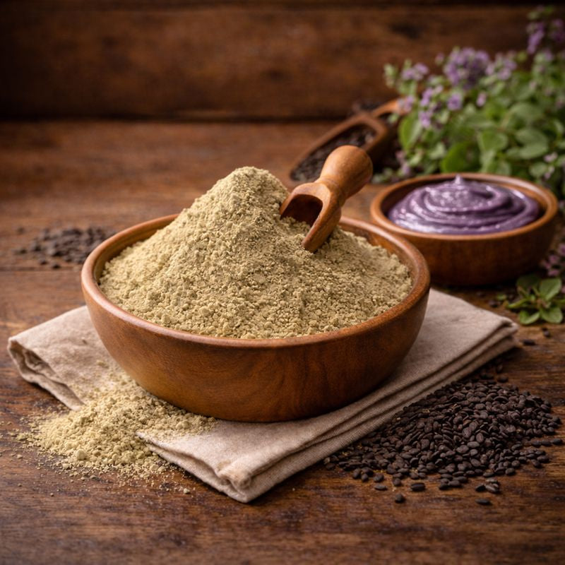 Bavachi Powder (Bakuchi / Psoralea Corylifolia) – 100% Natural | Ayurvedic Skin Pigmentation & Detox Support