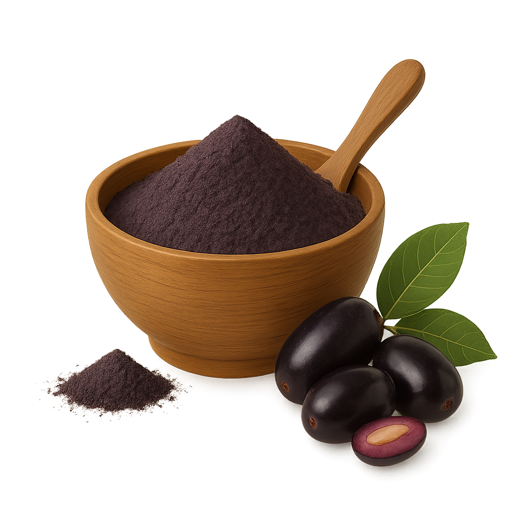 Jamun Guthli Powder – Natural Blood Sugar & Digestive Support | 100% Pure Jamun Seed