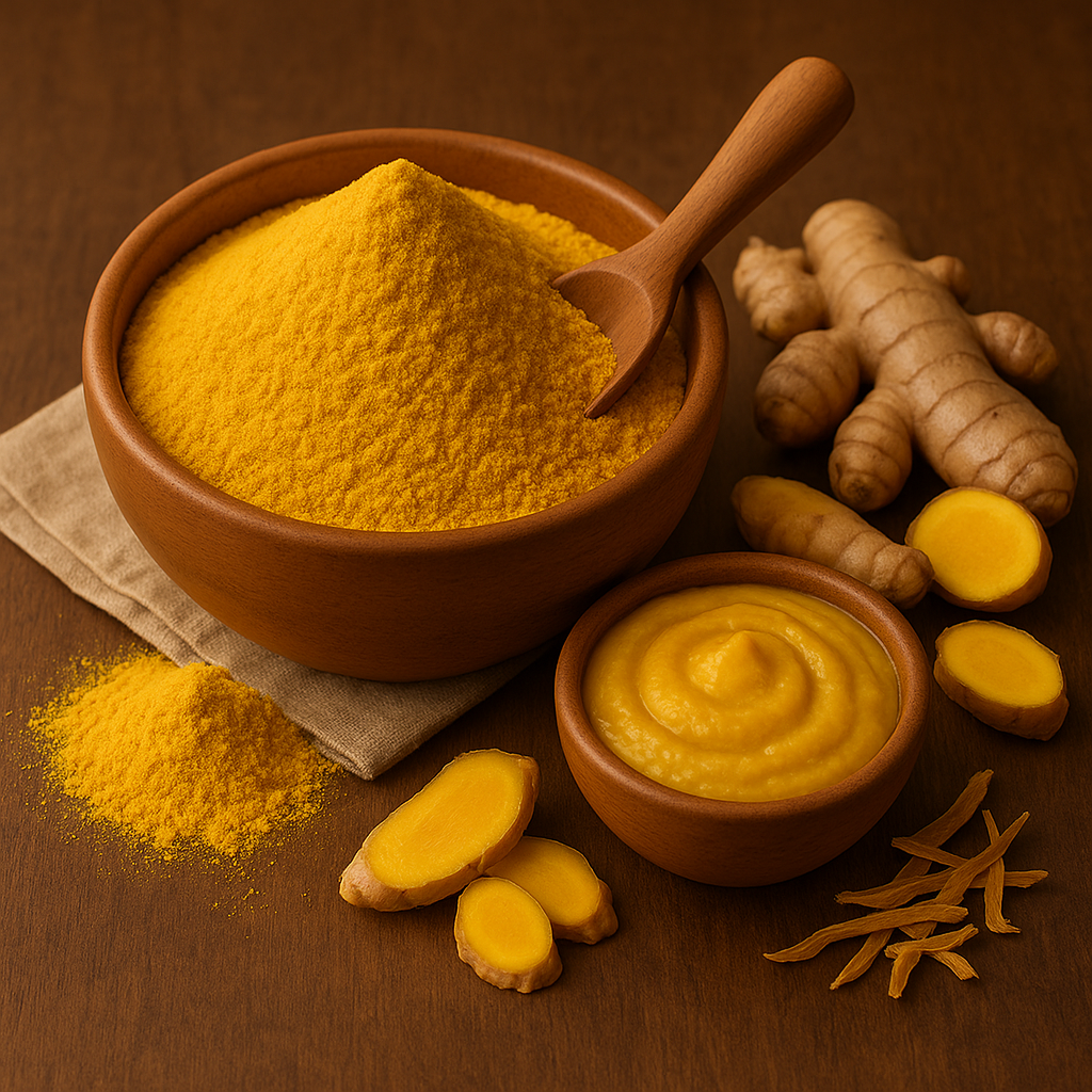100% Natural Amba Haldi Powder – Wild Turmeric for Skin & Wellness