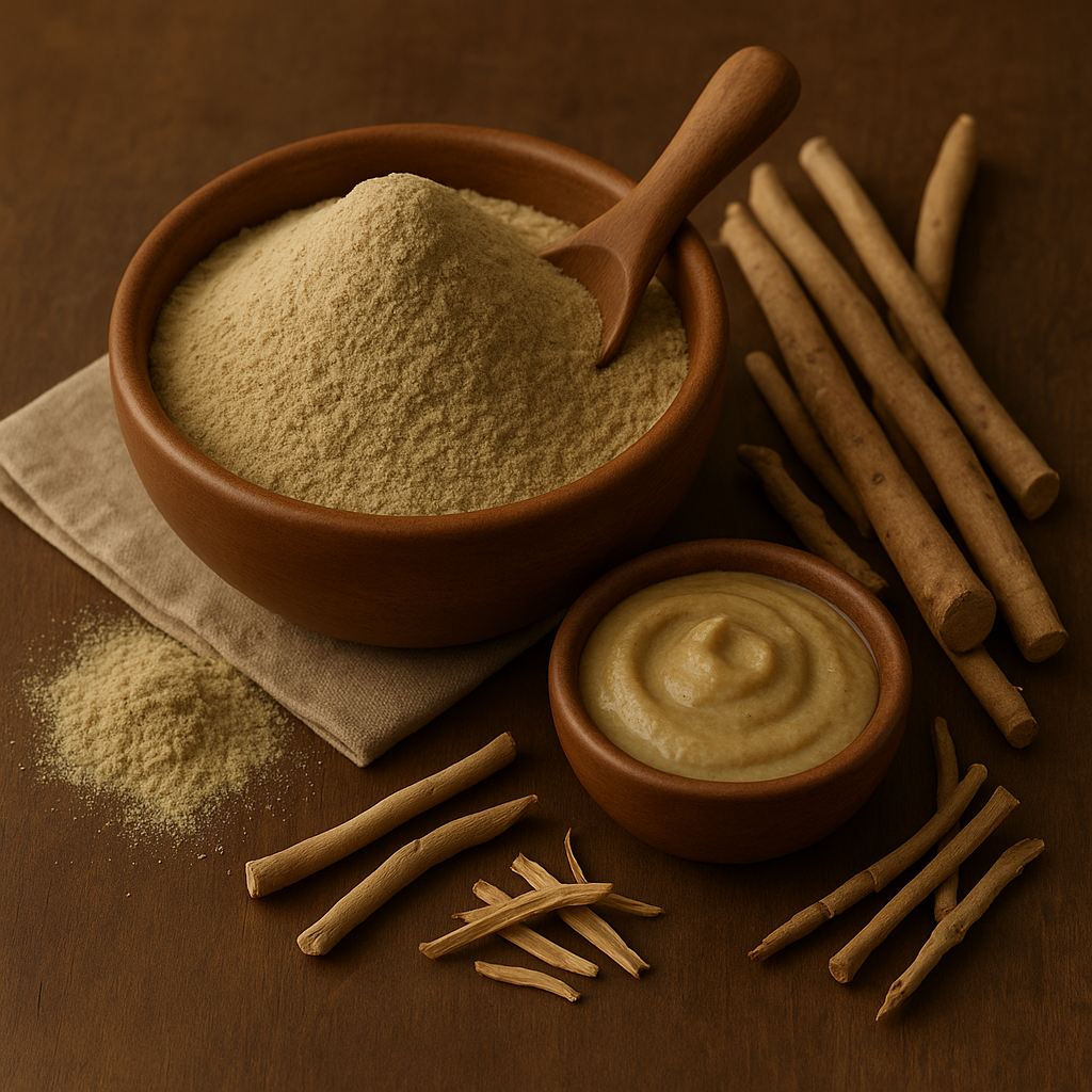 Ashwagandha Powder B (Premium Grade Withania Somnifera) – 100% Natural | High Withanolide Adaptogen for Stress, Strength & Hormonal Balance