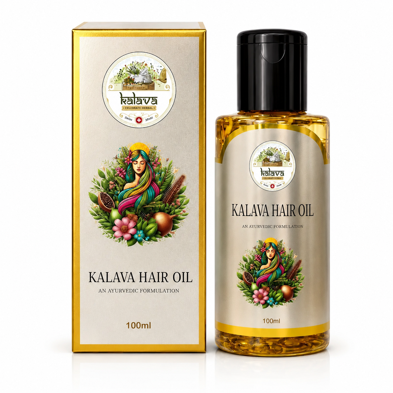 Hair Oil | 100% Natural Hair Care Oil for Strong, Healthy Hair & Scalp Nourishment For Healthy and Strong hair