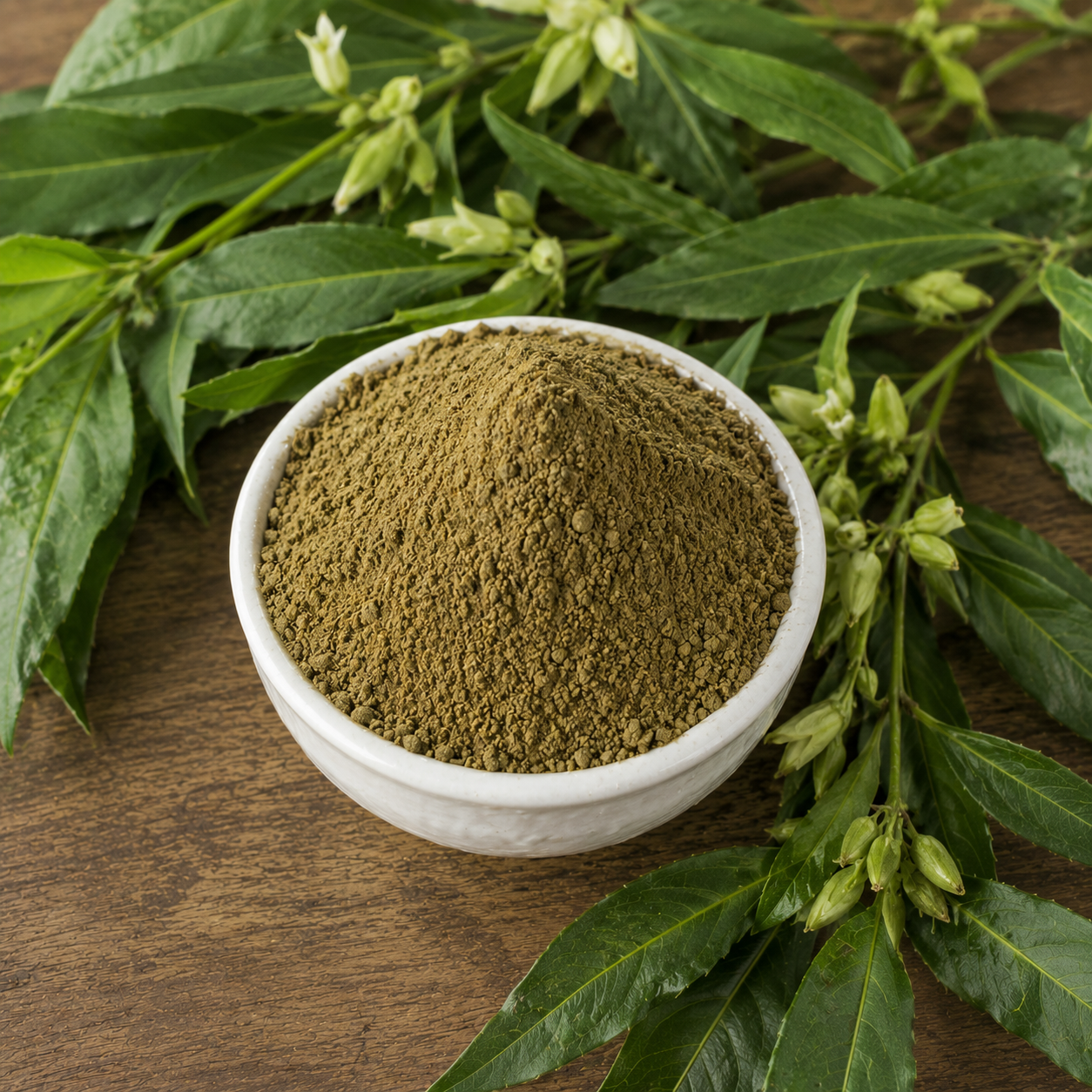 Adusa (Vasaka ) Powder – Natural Remedy for Cough, Cold & Respiratory Wellness | 100% Pure Vasaka Leaves