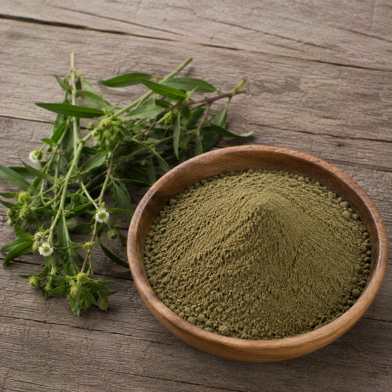 Bhringraj Powder (Eclipta Alba) – 100% Natural | Ayurvedic Hair Growth, Scalp Care & Liver Support
