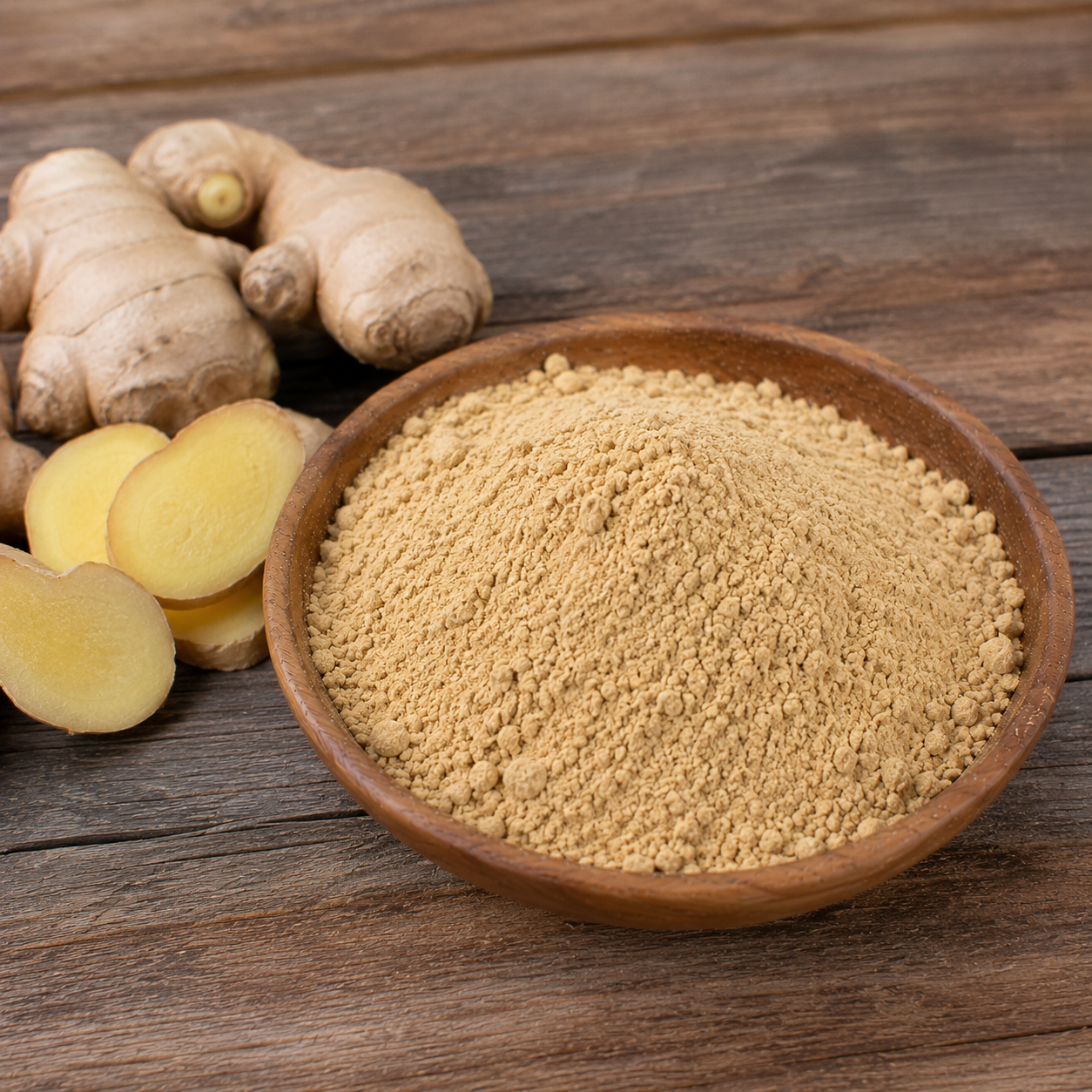 Ginger Powder (Zingiber officinale) – 100% Natural | Digestion, Immunity & Detox Support
