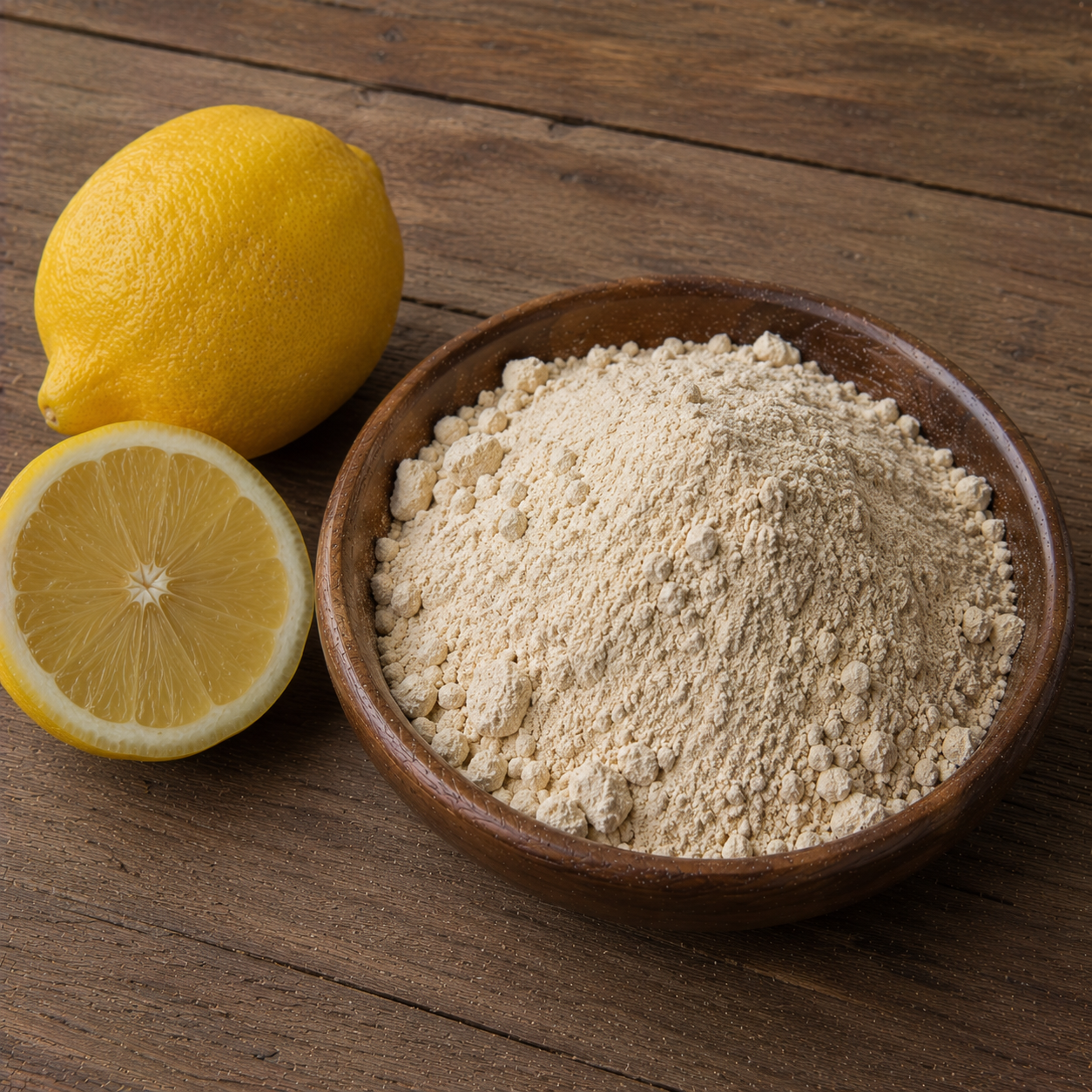 Lemon Powder (Citrus limon) – 100% Natural | Skin Brightening, Detox & Hair Cleansing Herb