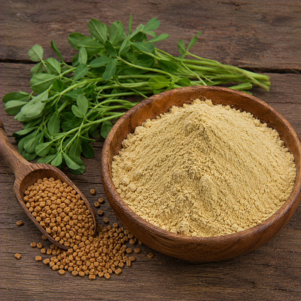 Methi Powder (Fenugreek / Trigonella foenum-graecum) – 100% Natural | Hair Growth, Skin Glow & Digestive Health