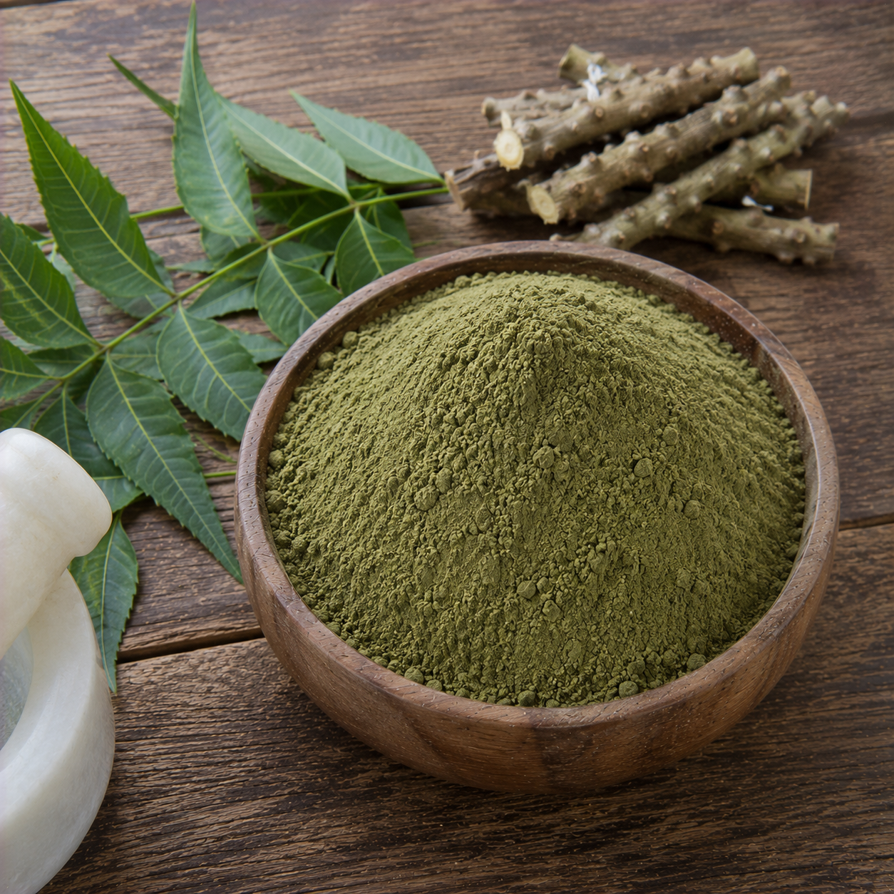 Neem Giloy Powder – 100% Natural | Immunity Booster, Detox & Skin Health Ayurvedic Blend