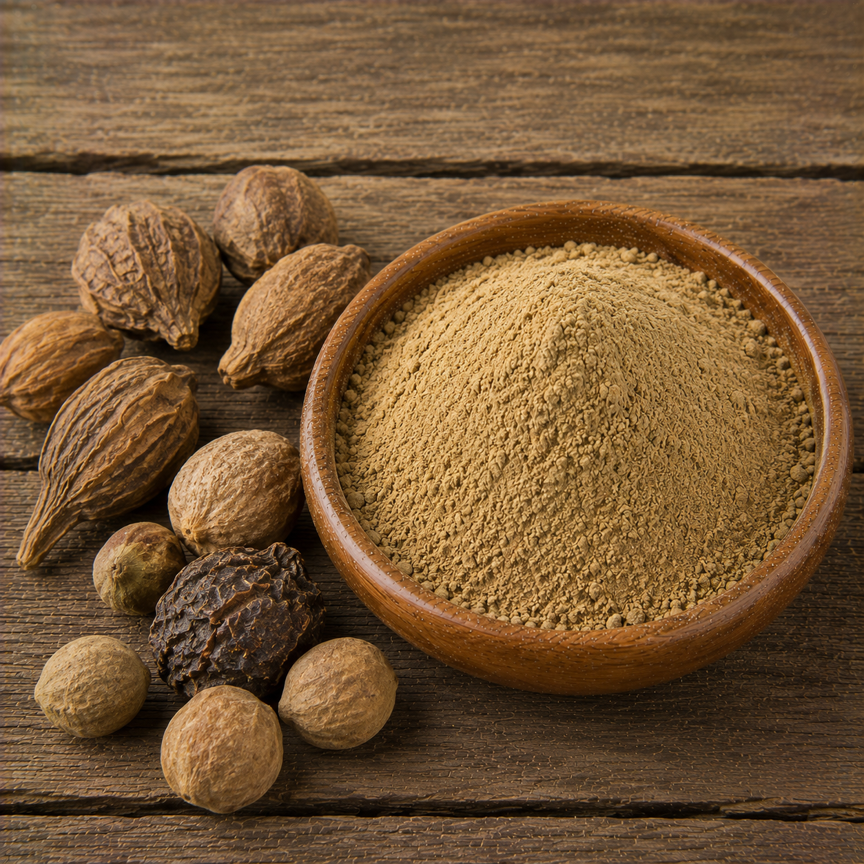 Triphala Powder (Trifla) – 100% Natural | Ayurvedic Detox, Digestion & Immunity Booster