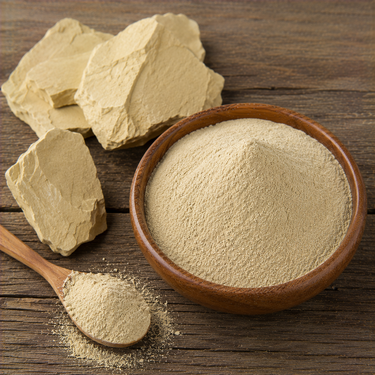 Triple Filtered Fine Multani Mitti Powder – 100% Natural | Deep Cleansing, Oil Control & Skin Brightening Clay
