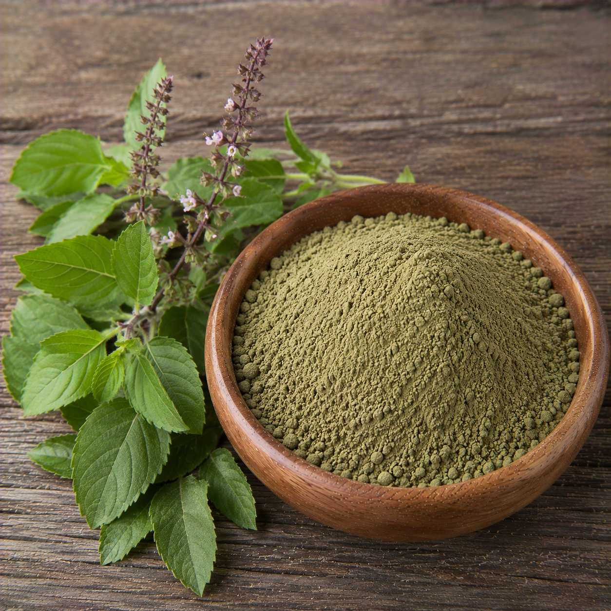 Tulsi Powder (Holy Basil)– 100% Natural | Immunity, Detox & Respiratory Support Ayurvedic Herb