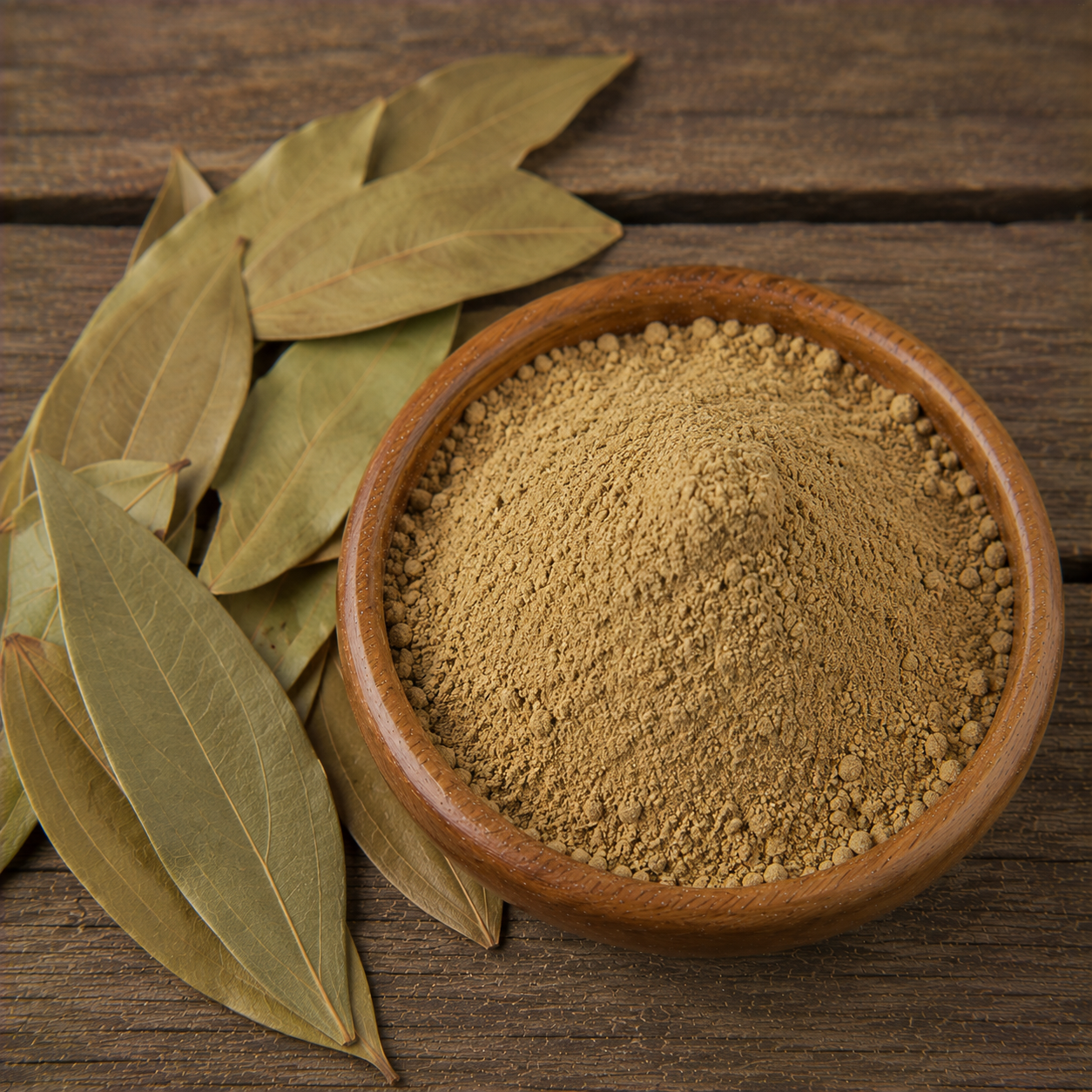 Tej Pan Powder (Tej Patta / Indian Bay Leaf) – 100% Natural | Ayurvedic Digestive, Detox & Culinary Spice Powder