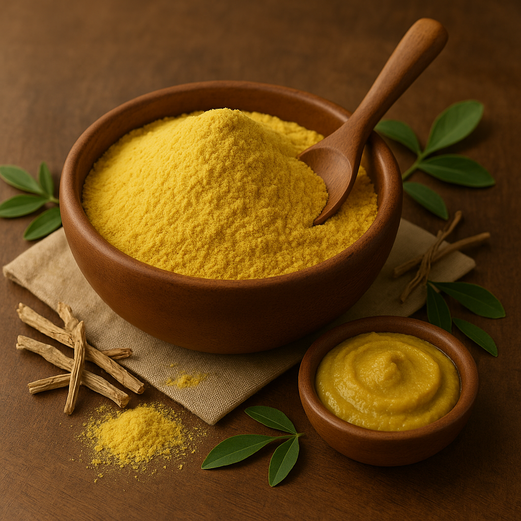 Shatavari Powder Yellow – 100% Natural | Ayurvedic Women’s Wellness, Hormonal Balance & Vitality Herb