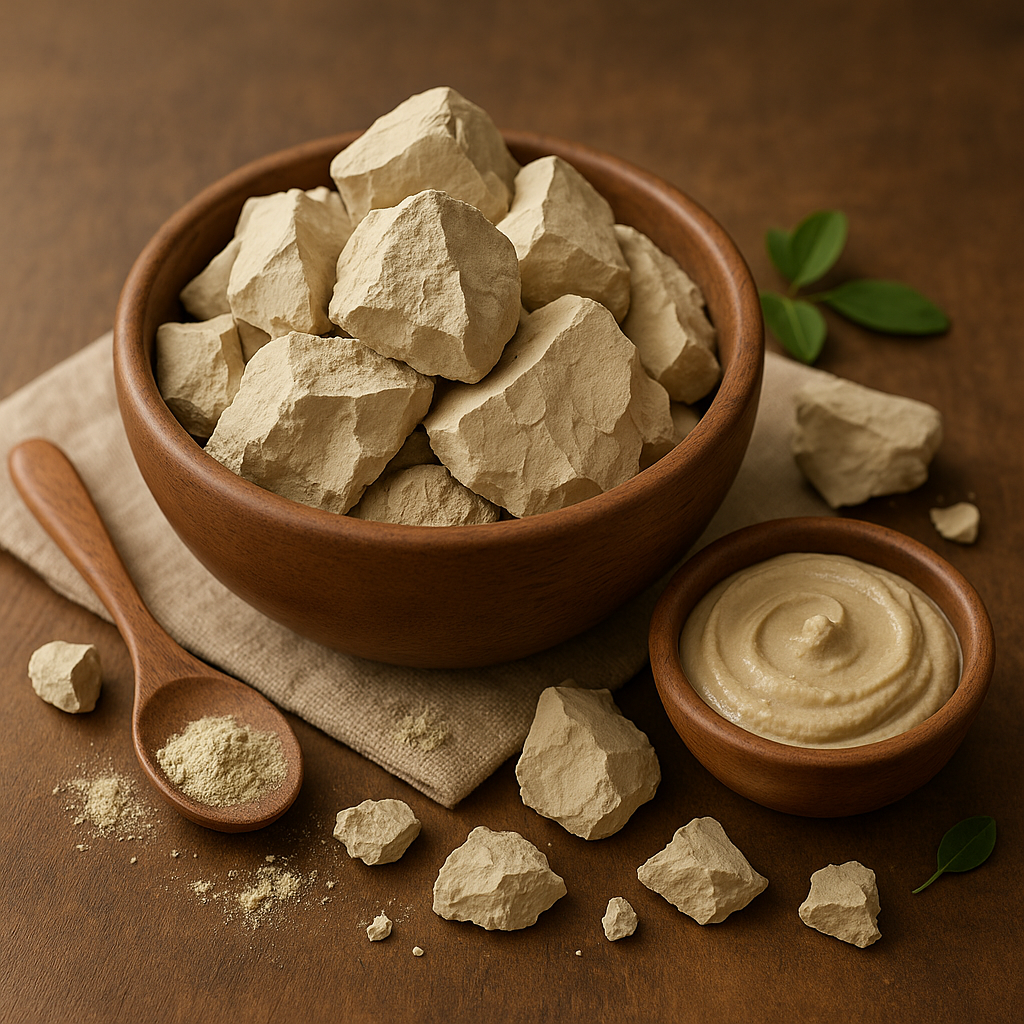 Multani Mitti Lumps (Fuller’s Earth) – 100% Natural | Oil Control, Deep Cleansing & Glowing Skin Clay