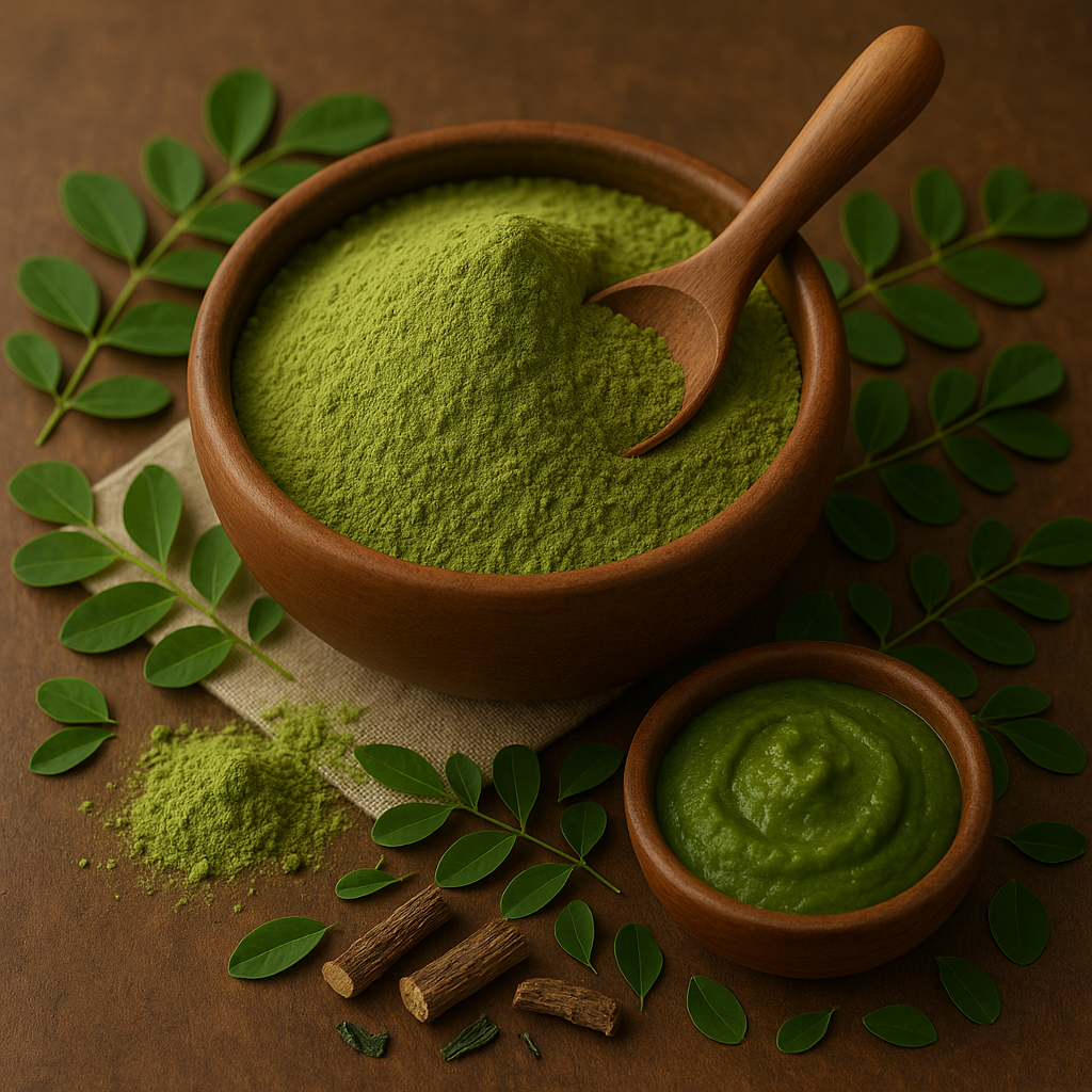 Moringa Powder (Moringa oleifera) – 100% Natural | Energy, Immunity & Detox Superfood