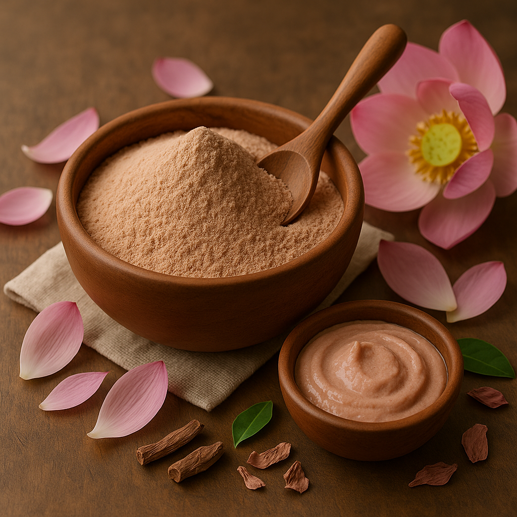 Lotus Powder (Nelumbo nucifera) – 100% Natural | Skin Glow, Anti-Aging & Inner Calm Ayurvedic Herb