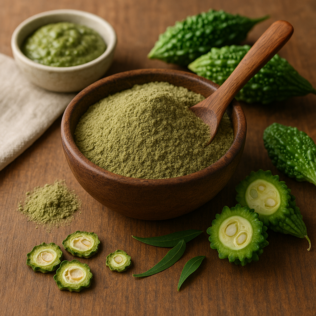Karela Powder – Natural Blood Sugar Support | 100% Pure Bitter Gourd Powder