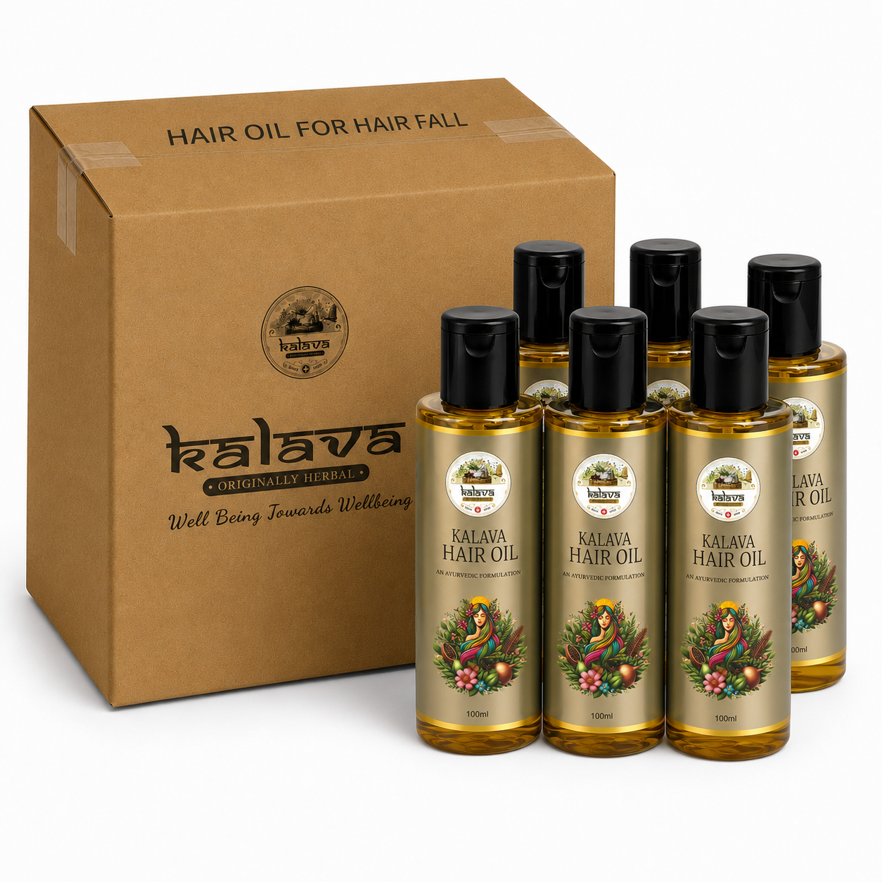 Hair Oil | 100% Natural Hair Care Oil for Strong, Healthy Hair & Scalp Nourishment For Healthy and Strong hair