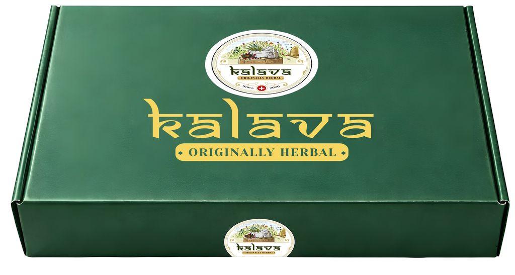 Kalava Complete Ayurvedic Skincare & Haircare Hamper | Hair Oil, Body Lotion, Rose Water, Aloe Vera Gel, Day Cream, Night Cream, Ubtan Face Powder & Hair Pack