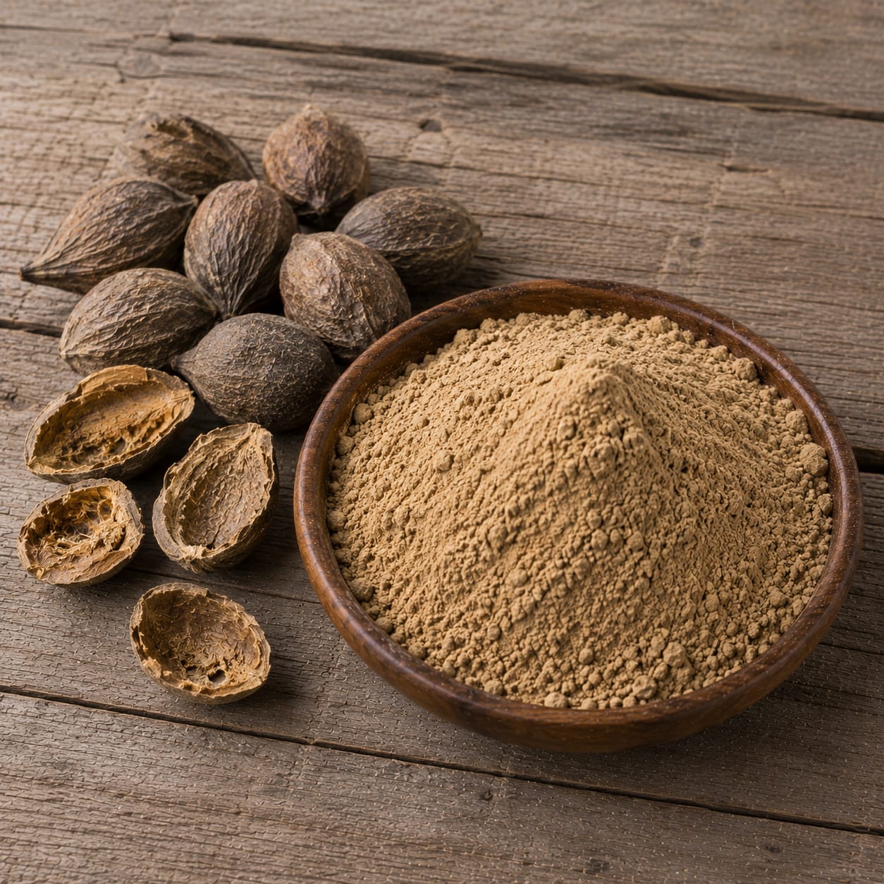 Baheda Powder (Terminalia Bellirica) – 100% Natural | Ayurvedic Detox, Digestion & Respiratory Wellness