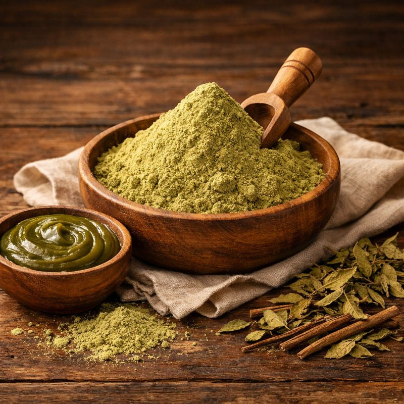 Henna Five Filtered Henna Powder – 100% Natural | Premium Hair Color, Shine & Scalp Care