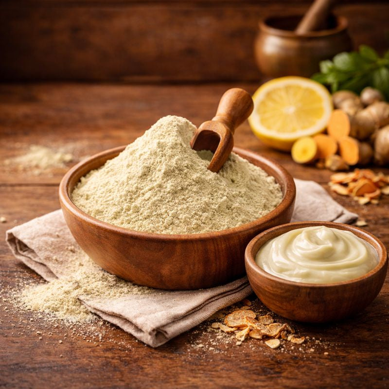 De-Tan Face Pack – 100% Natural Herbal Skin Brightening & Tan Removal Formula | Glowing, Even-Toned Skin