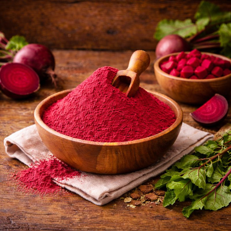 Beetroot Powder – 100% Natural Superfood | Blood Circulation, Skin Glow & Energy Booster